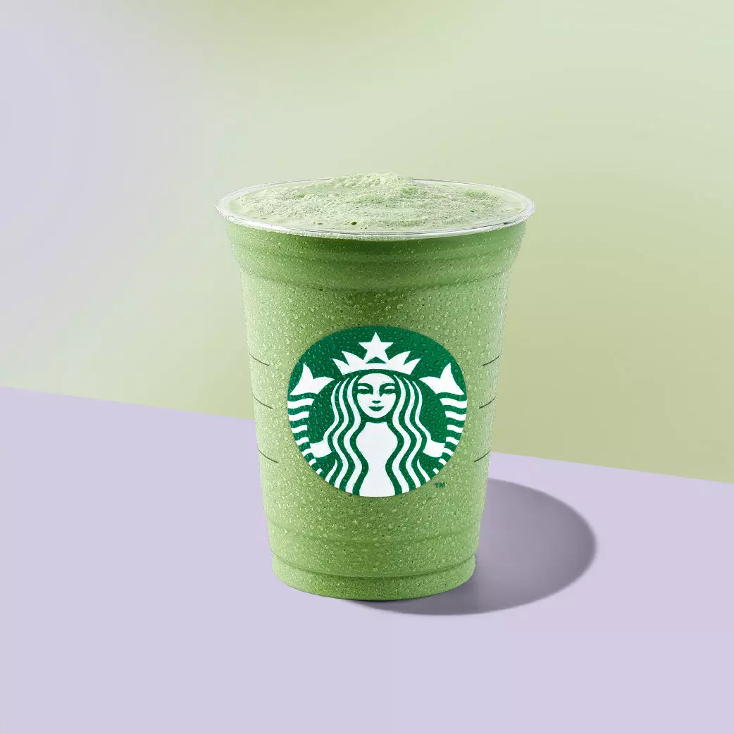 Pure Matcha Cream Frappuccino Starbucks